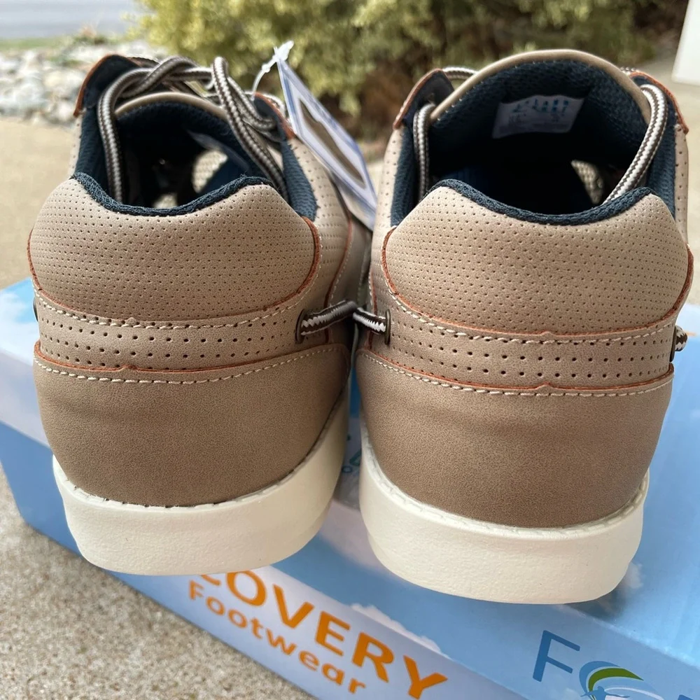 Island Surf NWT Men’s Atlantic II Boat Lake Shoes in Tan/Parchment Size 10.5